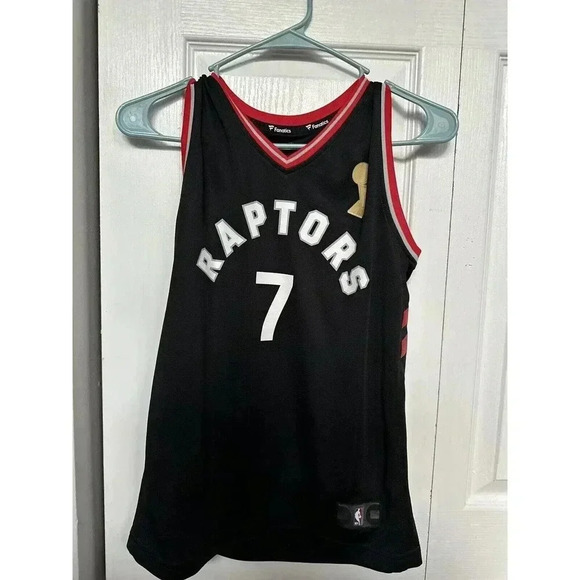 Fanatics Other - Fanatics Kyle Lowry championship Toronto Raptors NBA Basketball Jersey Youth L